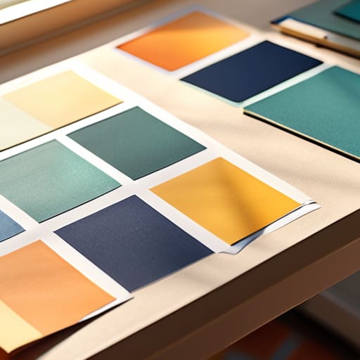 Applying color psychology to graphic design.