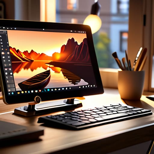 Composition in digital art principles guide.