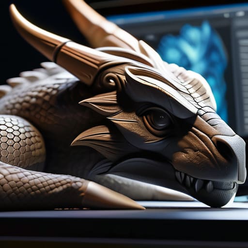 Advanced 3D sculpting techniques for digital models.