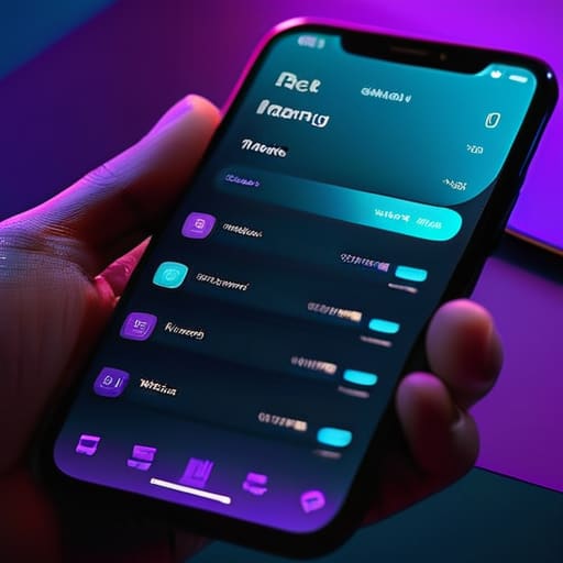 Effective dark mode design interface layout.