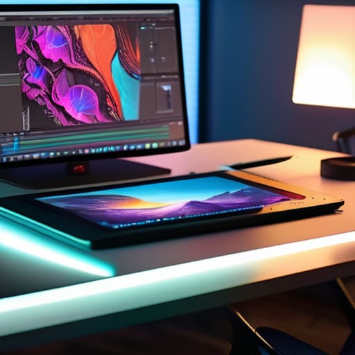 Comparing different digital art software options.