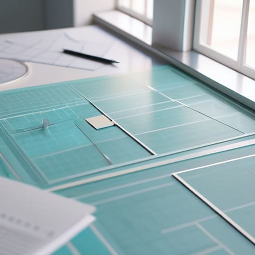 Organizing layouts using grid systems in design.