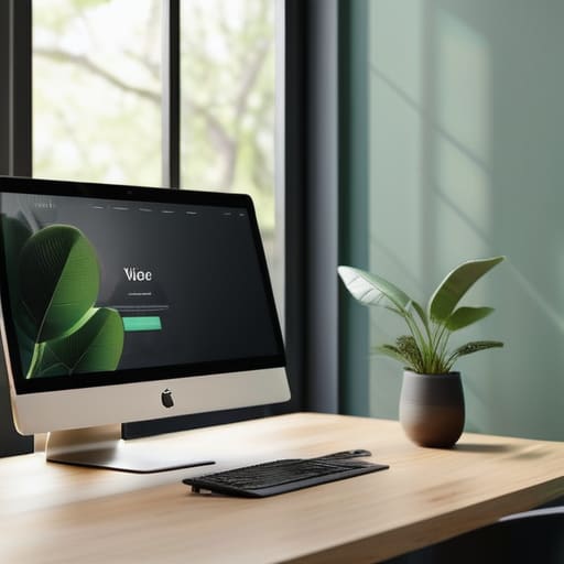 Minimalist web design concept for modern websites.
