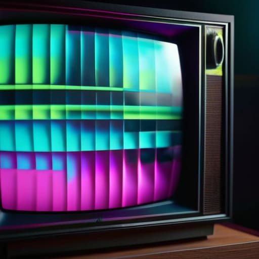 An abstract study of glitch art.