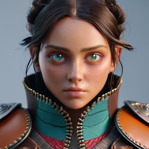 Examples of stylized character design.