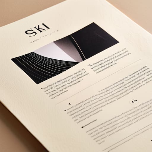 Visualizing type hierarchy through typography.