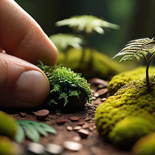 Intentional approaches to building miniature dioramas.