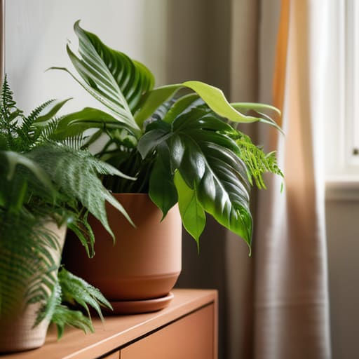 Techniques for improving indoor plant arrangements.