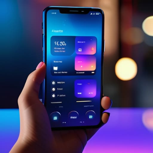 Modern user interface trends in design.