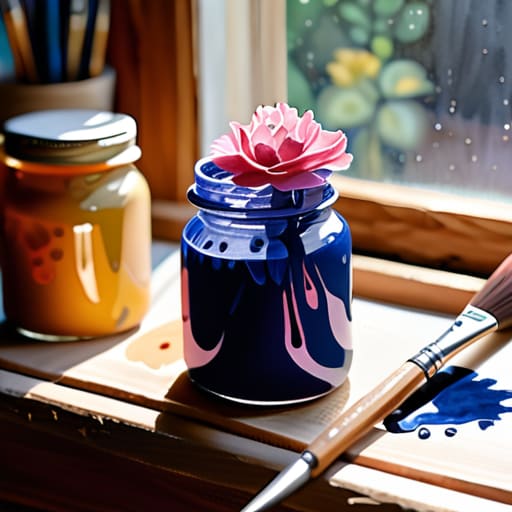Curating Essential Watercolor Supplies for Beginners.