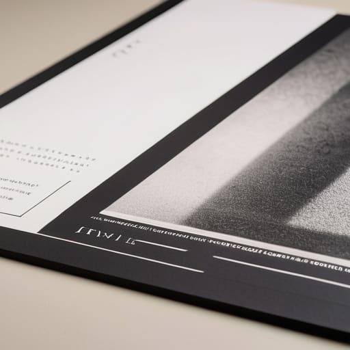 Achieving Visual Balance in Typography via weight.