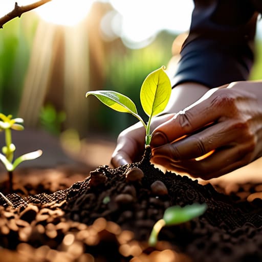 Learning how to start a vegetable garden.